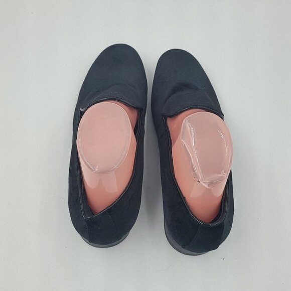 NEW VITTORIO RUSSO Pierre Slip-On Black Velvet Loafer Shoe Men's Size 7.5 - Picture 6 of 11